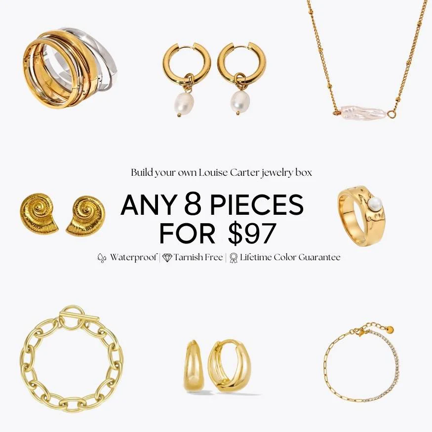 8 for $97 WaterProof Jewelry Bundle