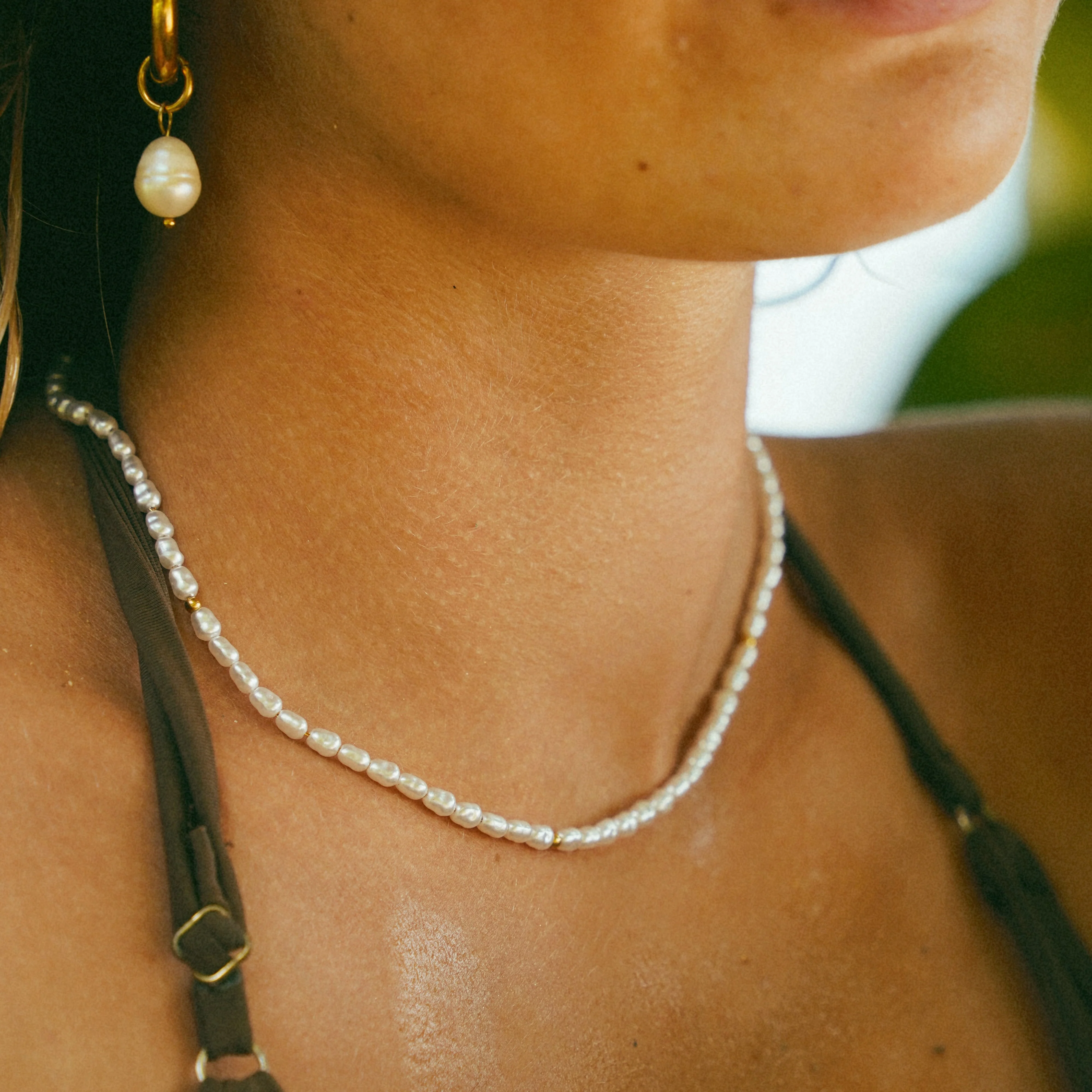 Aloha Pearl and Gold Choker (Bundle) - Image 2