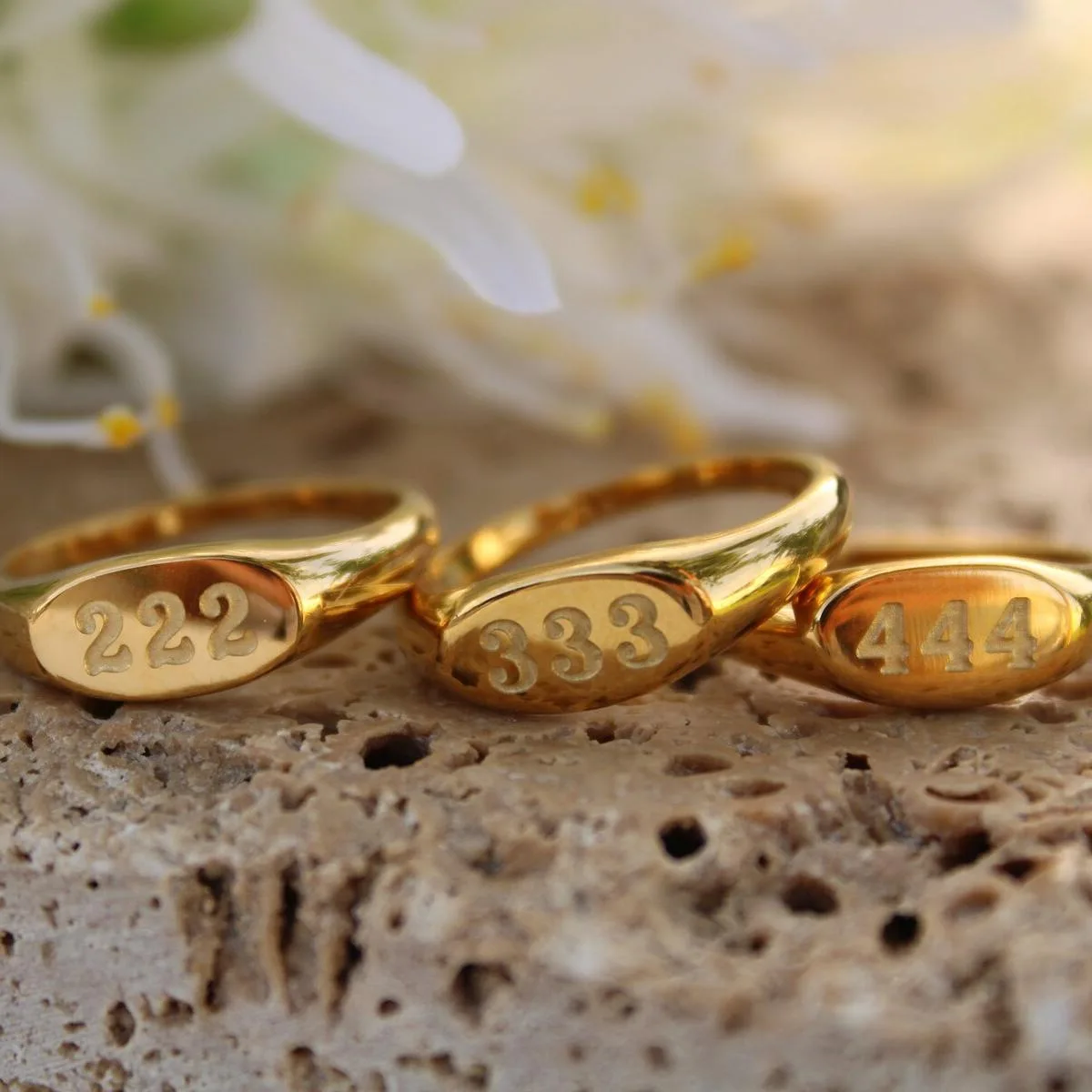 Angelica® Angel Number Signet Ring - Image 7