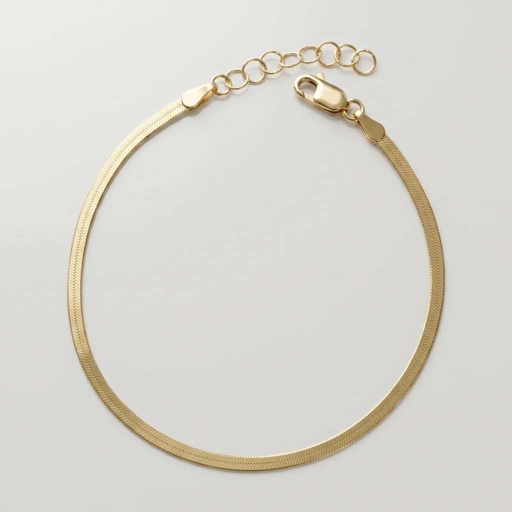 Angelica® Stainless Steel Herringbone Bracelet (Bundle) - Image 10