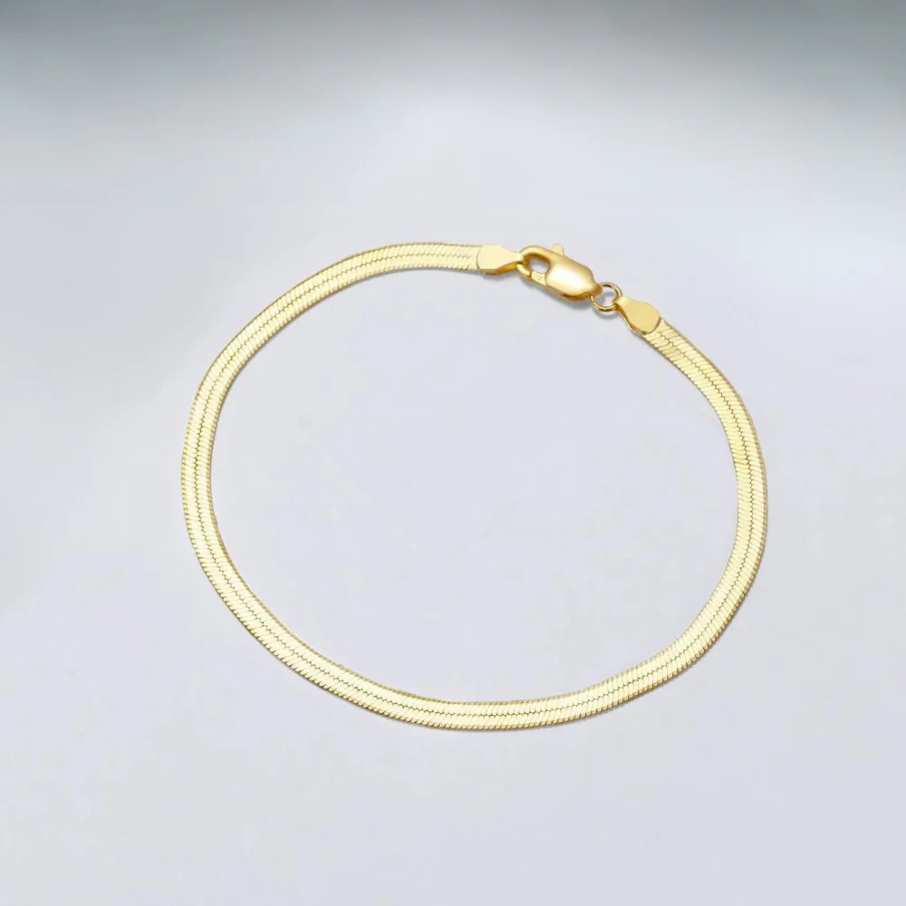 Angelica® Stainless Steel Herringbone Bracelet (Bundle) - Image 9