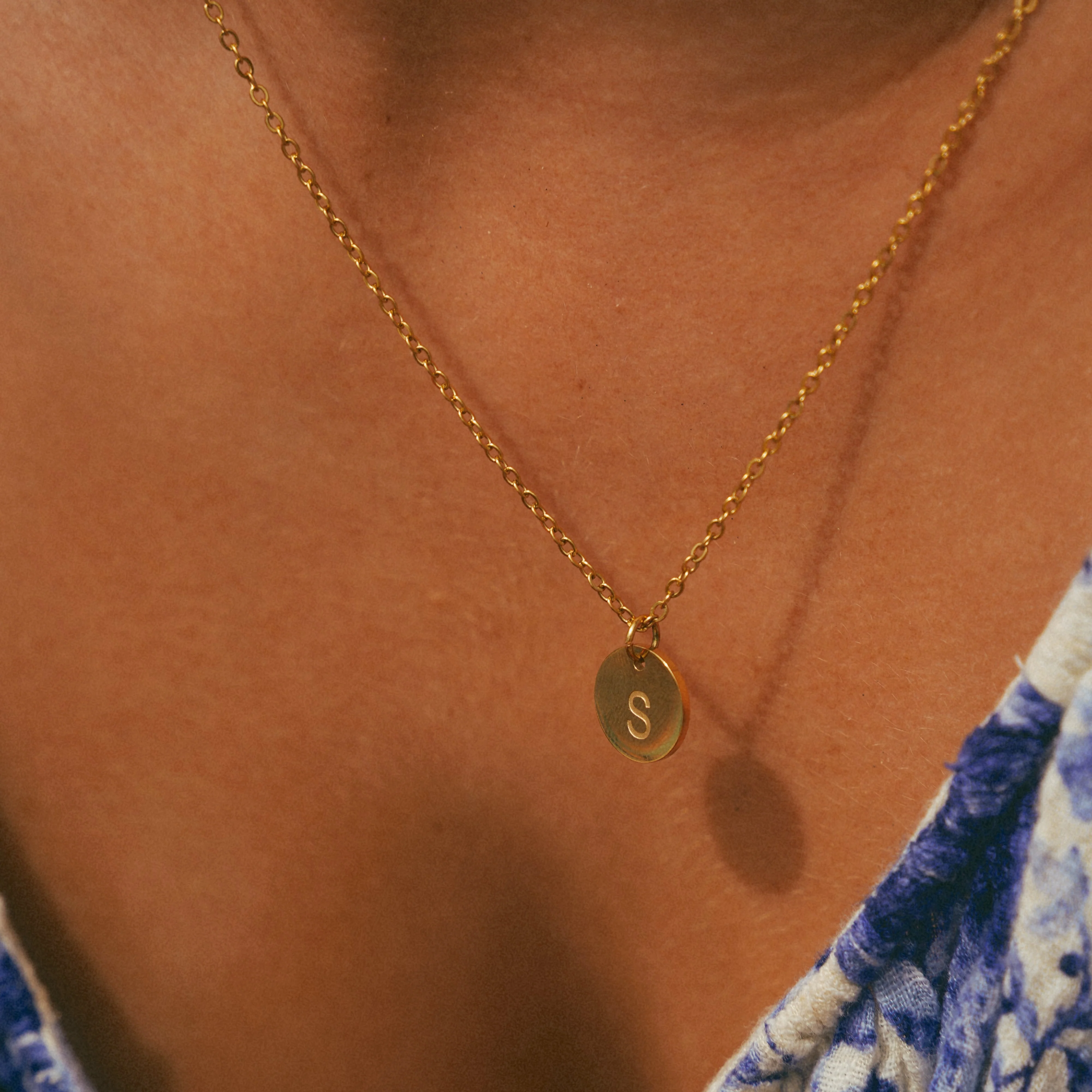 Aura Initial Necklace - Image 2