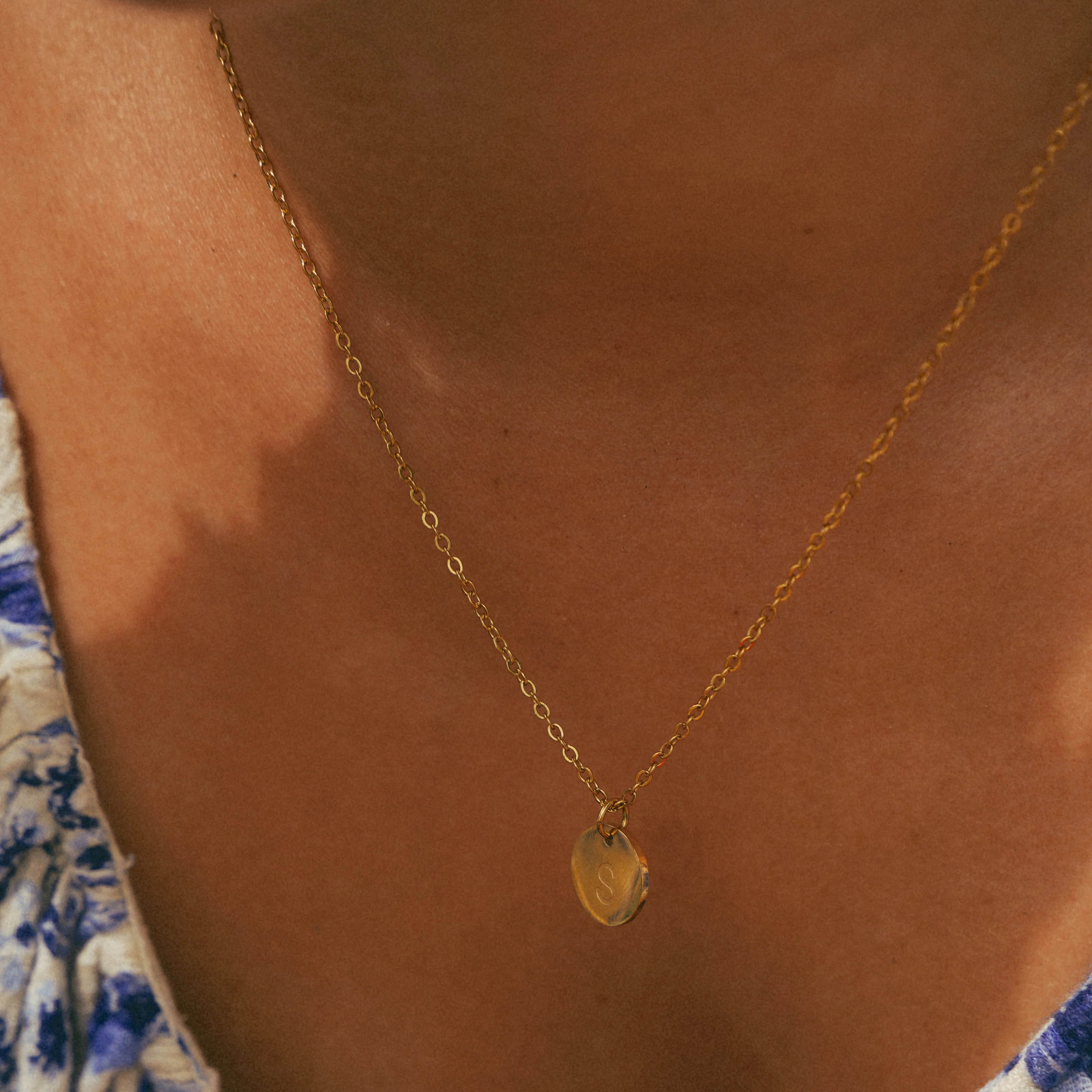 Aura Initial Necklace - Image 3