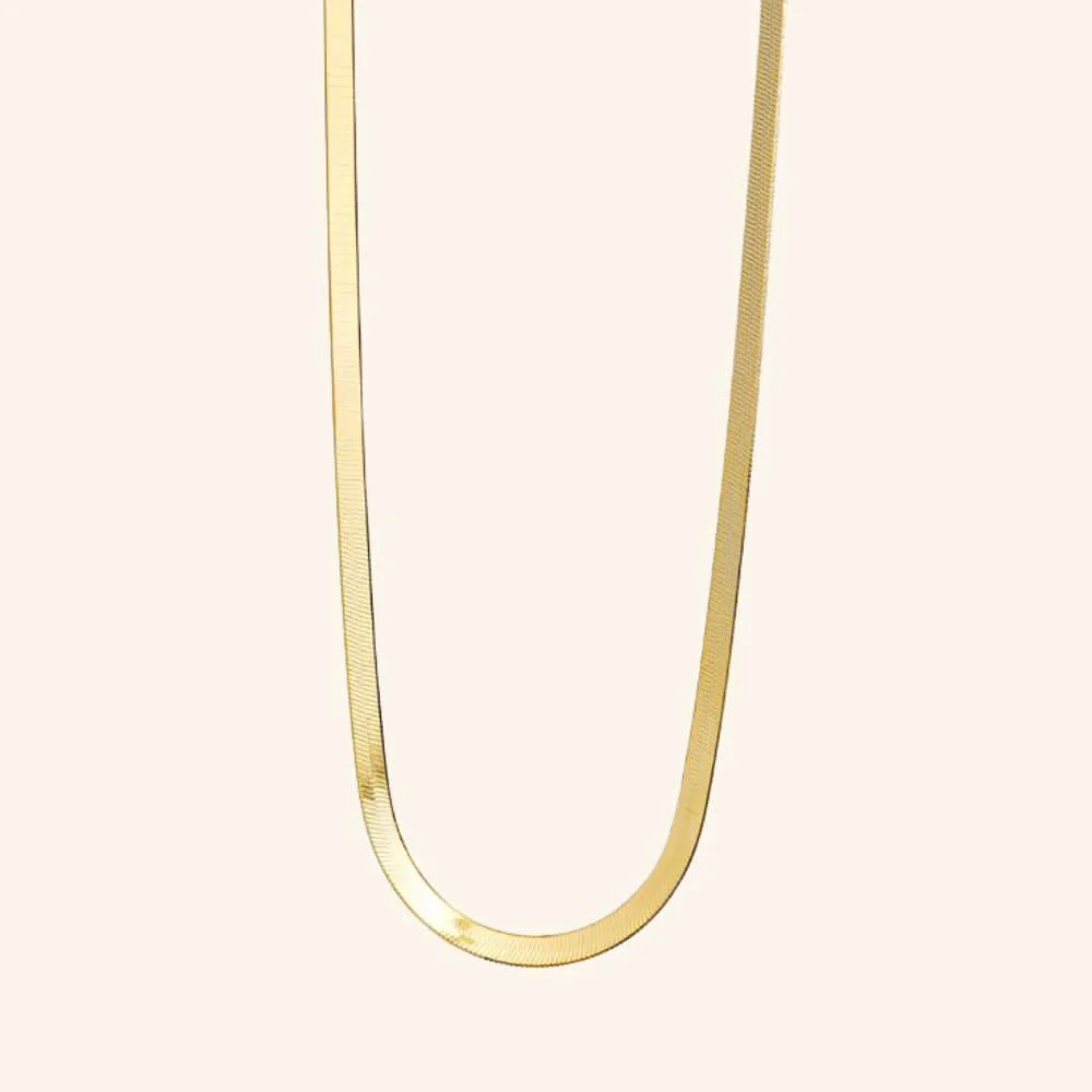 Chelsea Herringbone Necklace - Image 9
