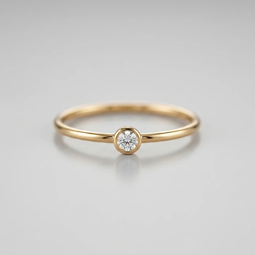Dainty Birthstone Ring - Image 26
