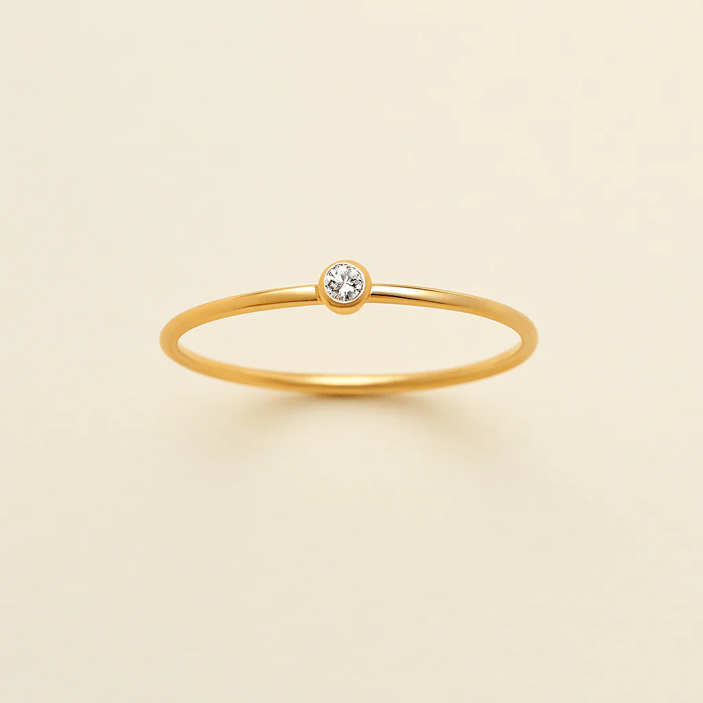 Dainty Birthstone Ring - Image 27