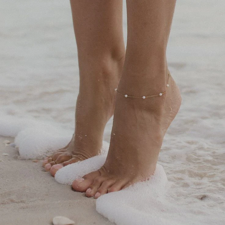 Cali Pearl Anklet - Image 2