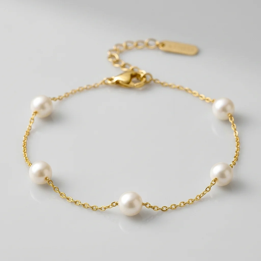 Cali Pearl Anklet - Image 9