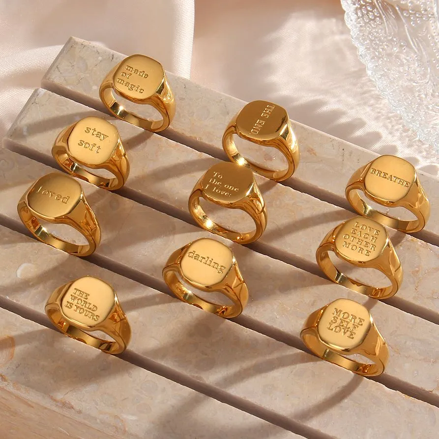 Inspiration Signet Rings - Image 4