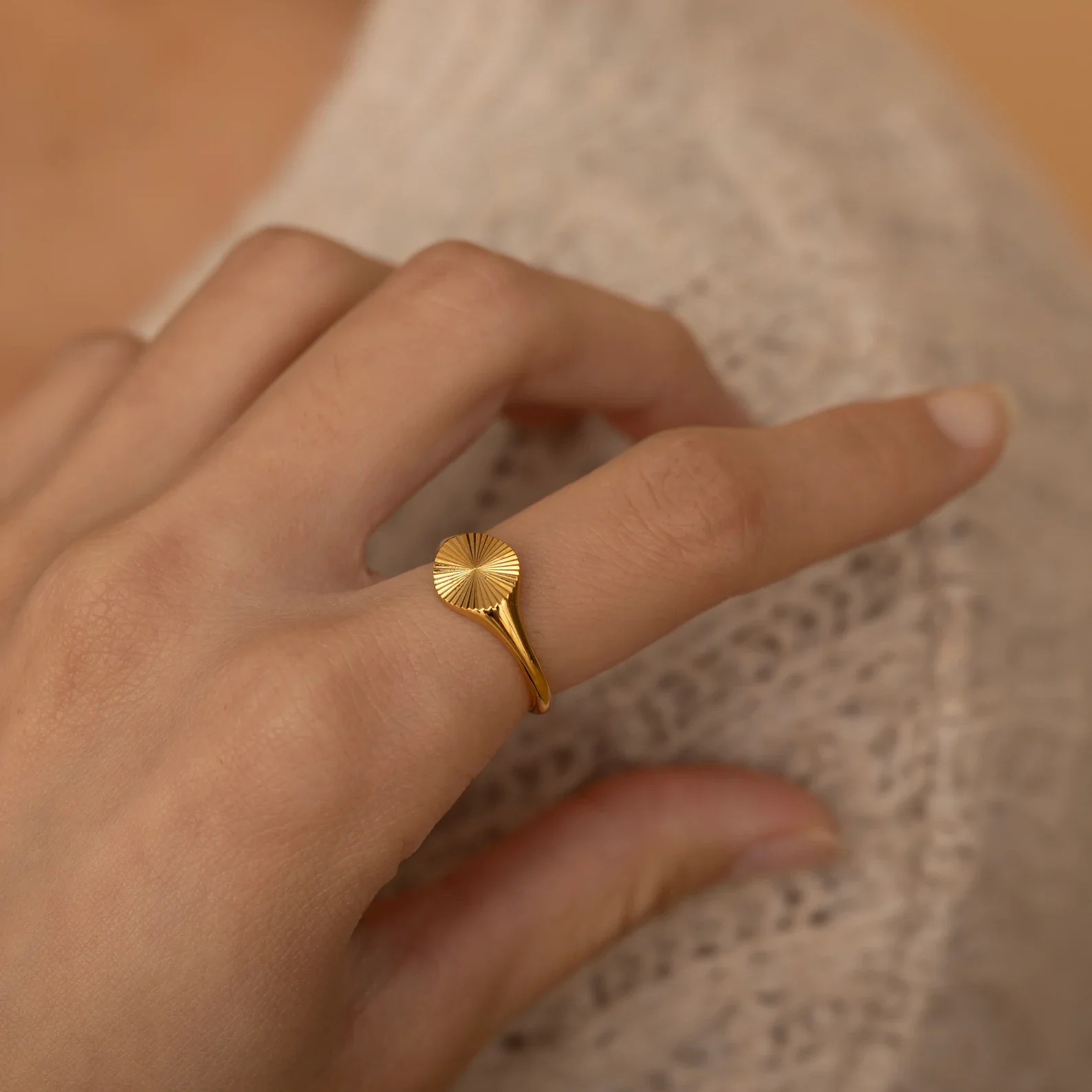 Ellie® Sunburst Rising Ring - Image 5