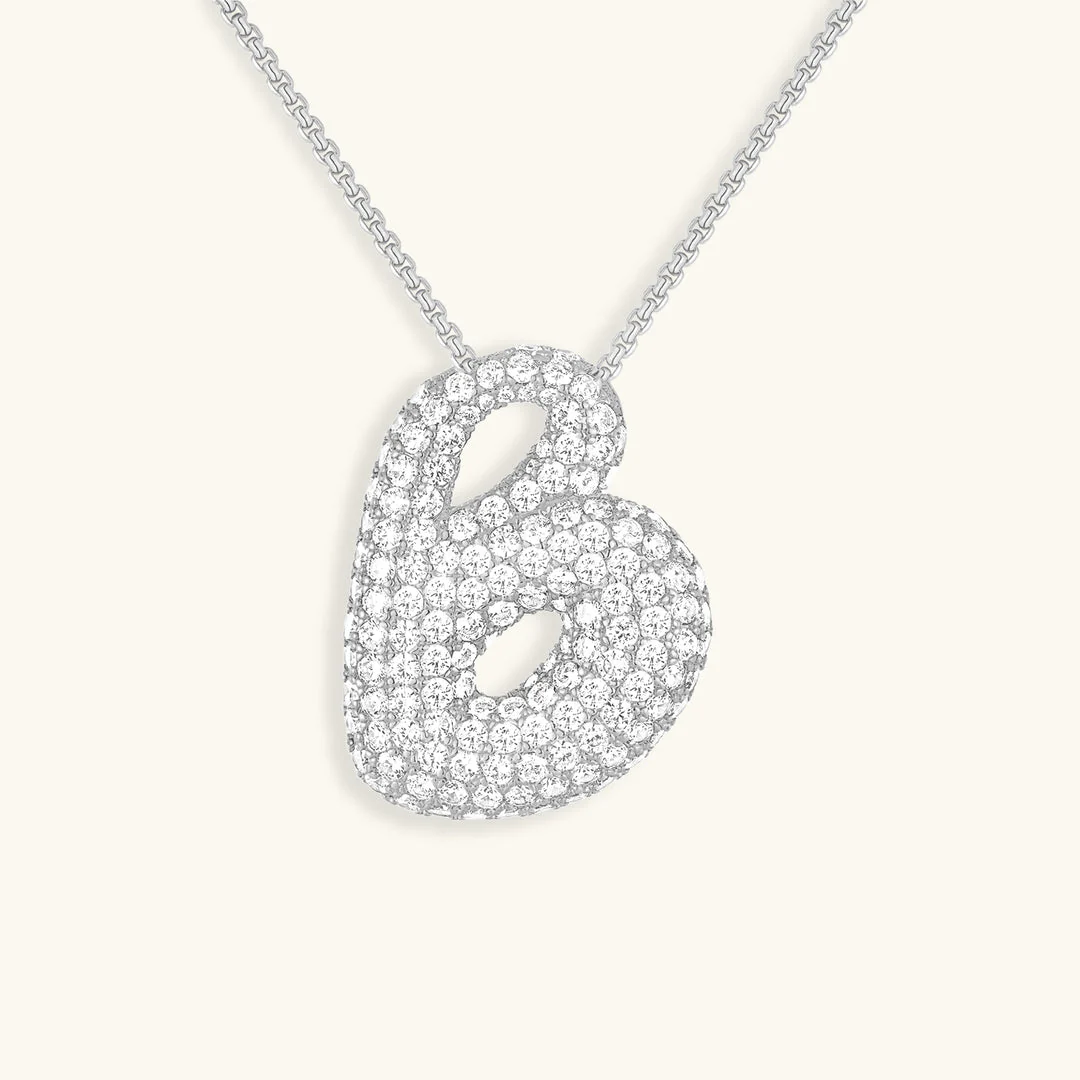 Hailey Bubble Initial Necklace (Bundle) - Image 12
