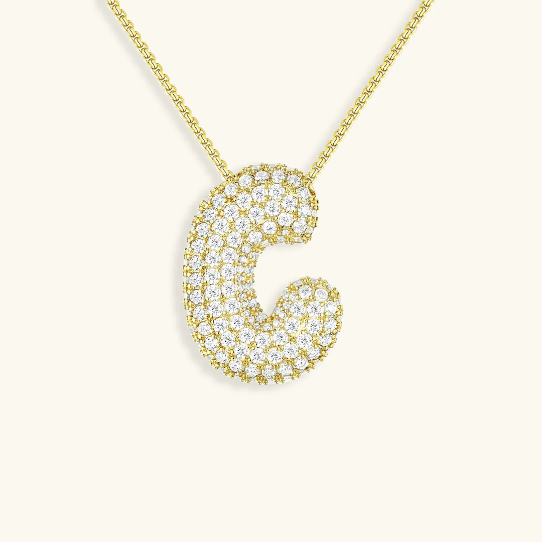 Hailey Bubble Initial Necklace (Bundle) - Image 13