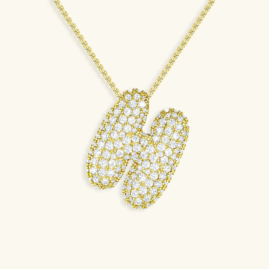 Hailey Bubble Initial Necklace (Bundle) - Image 23