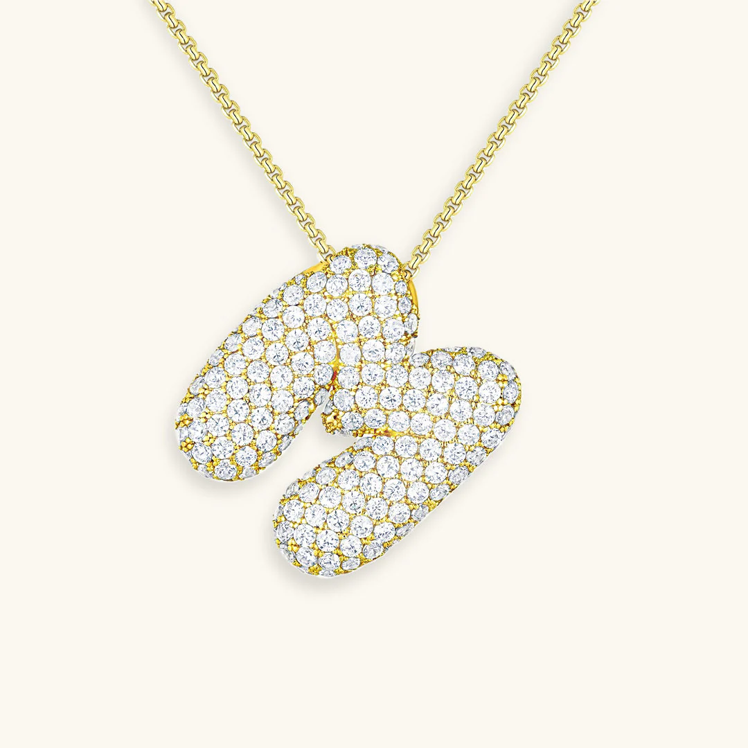 Hailey Bubble Initial Necklace (Bundle) - Image 33
