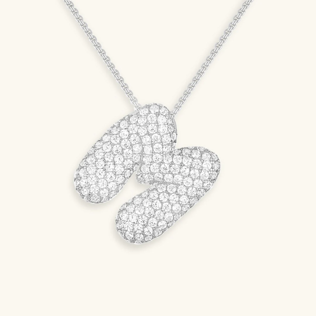 Hailey Bubble Initial Necklace (Bundle) - Image 34