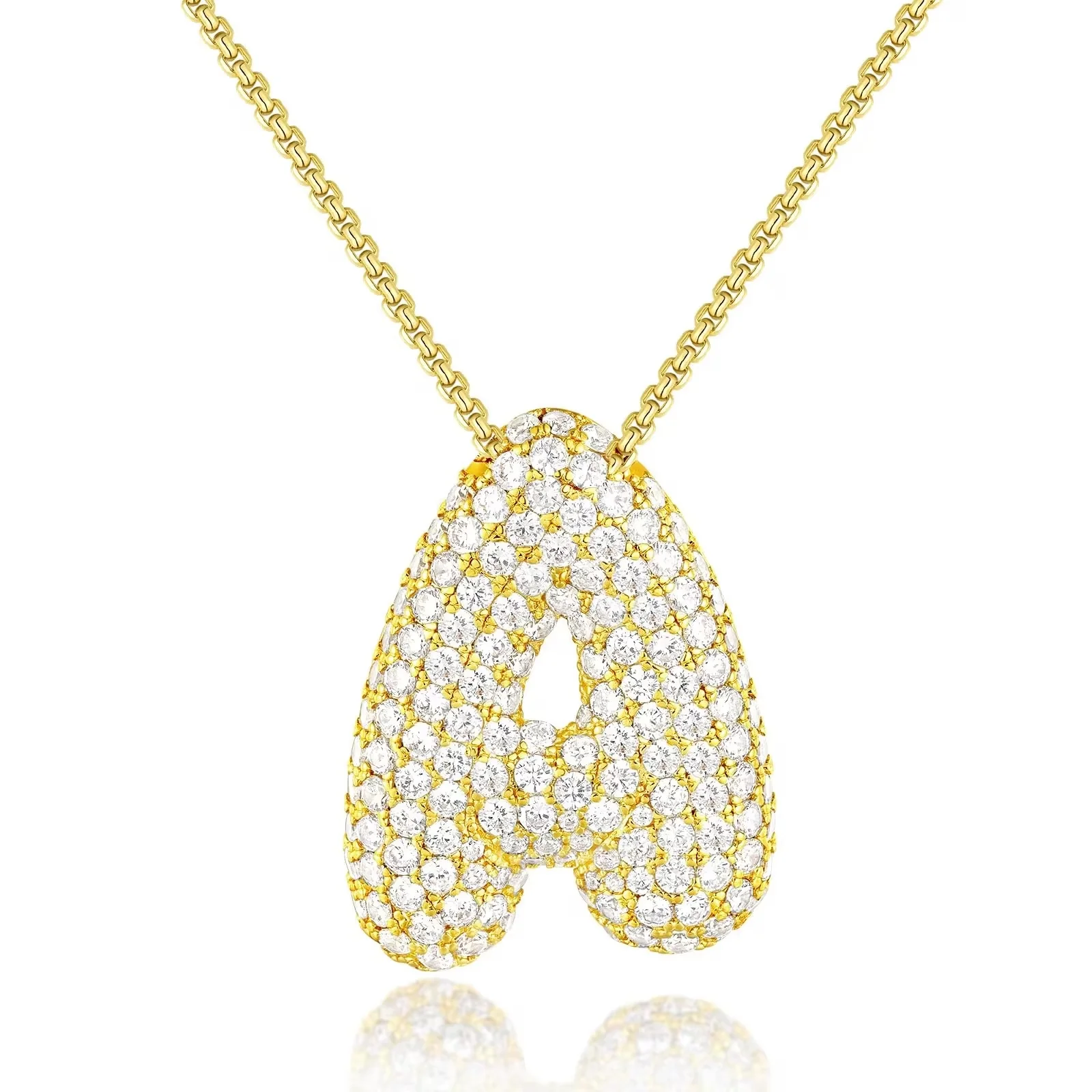 Hailey Bubble Initial Necklace (Bundle) - Image 60