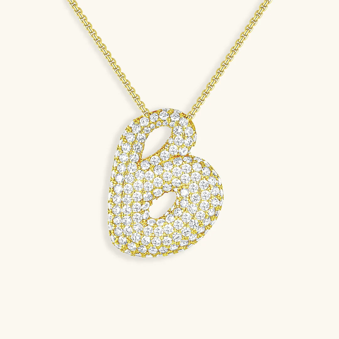 Hailey Bubble Initial Necklace (Bundle) - Image 10