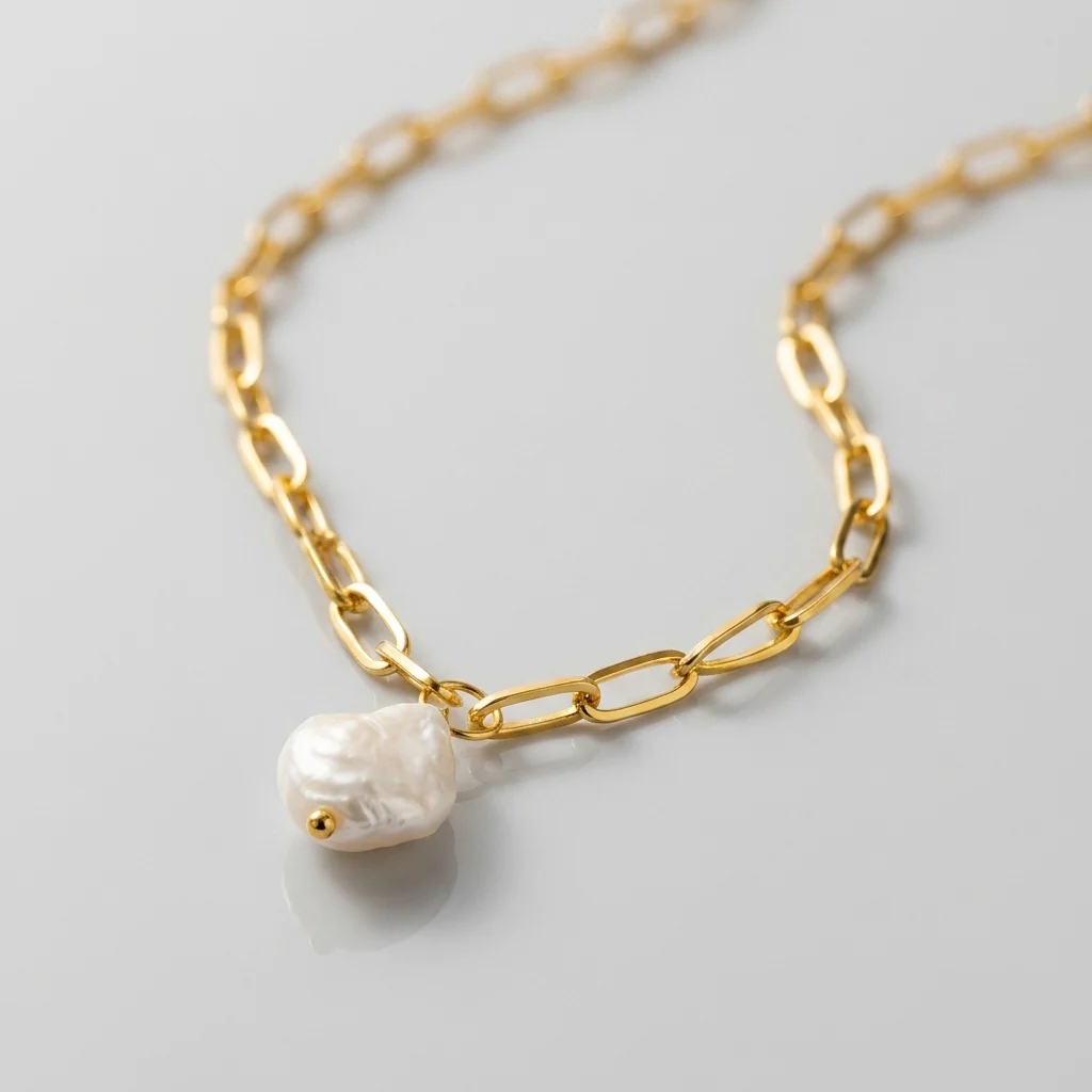 Hanalei Pearl Coin Necklace - Image 8