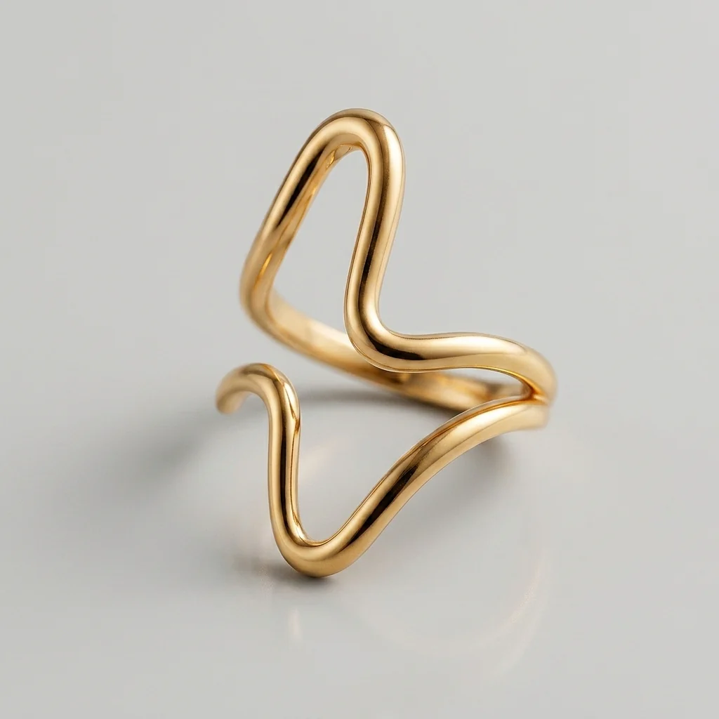 Isla Wave Ring - Image 8