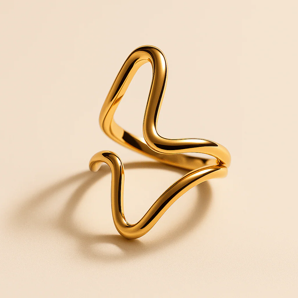 Isla Wave Ring - Image 9