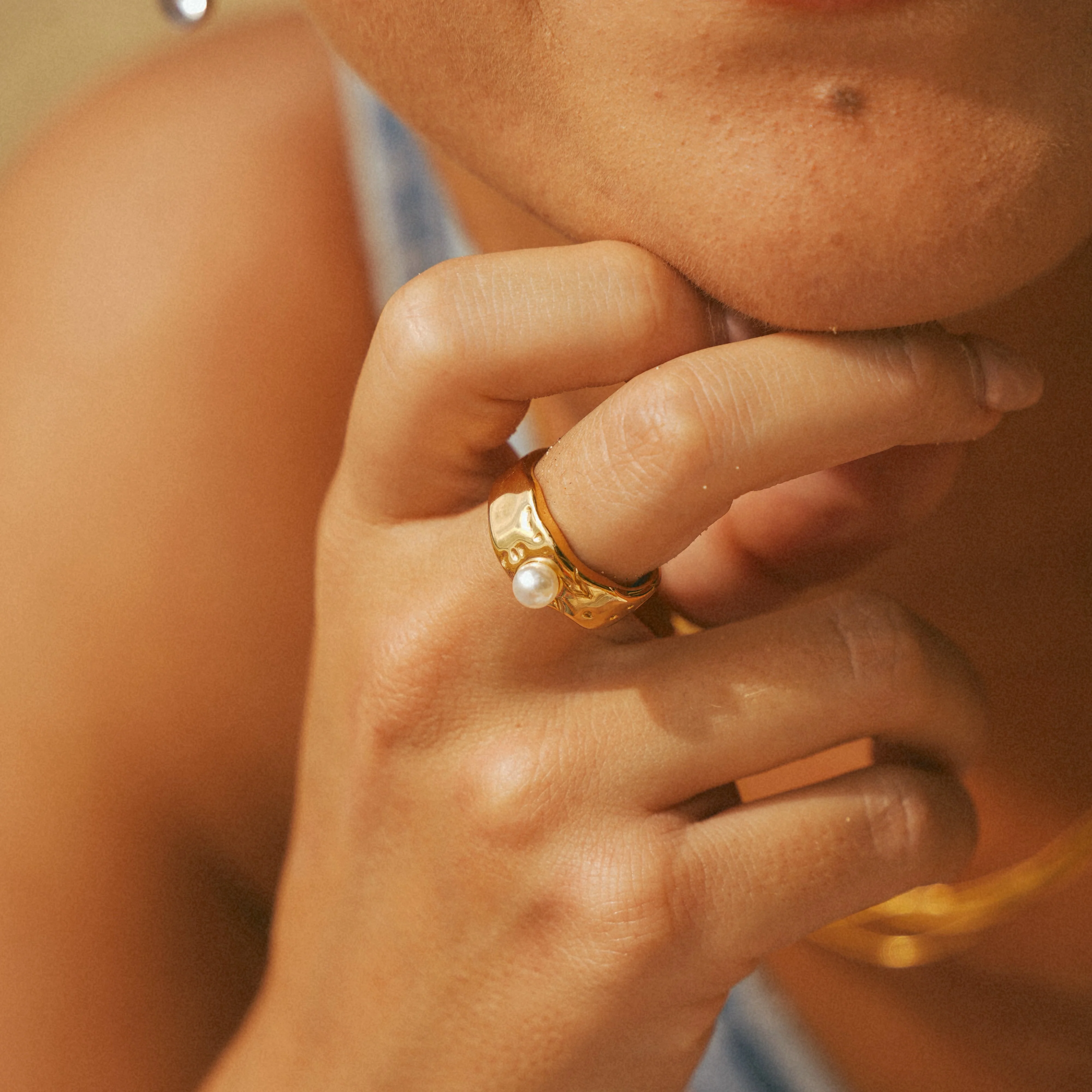 Lava de Oro Pearl Ring (Bundle) - Image 2