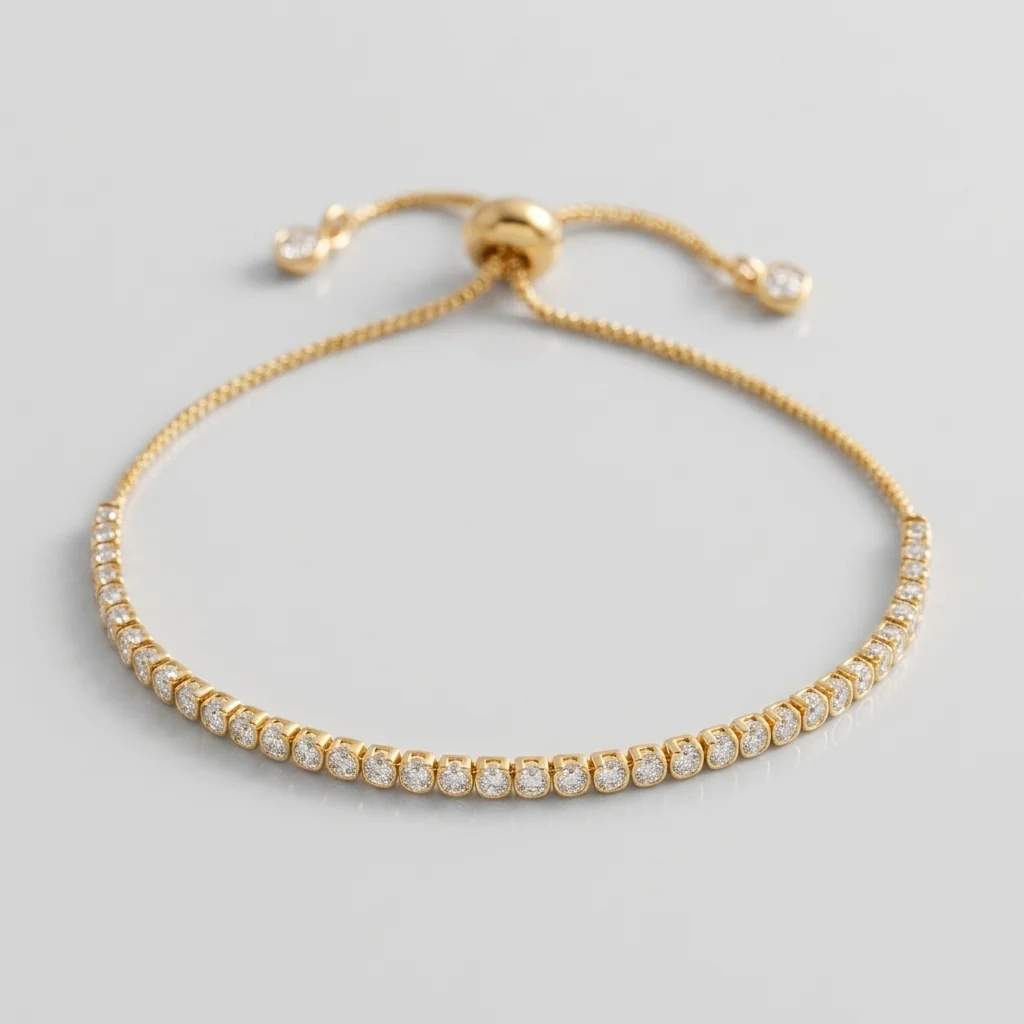 Melly Adjustable Tennis Bracelet - Image 10