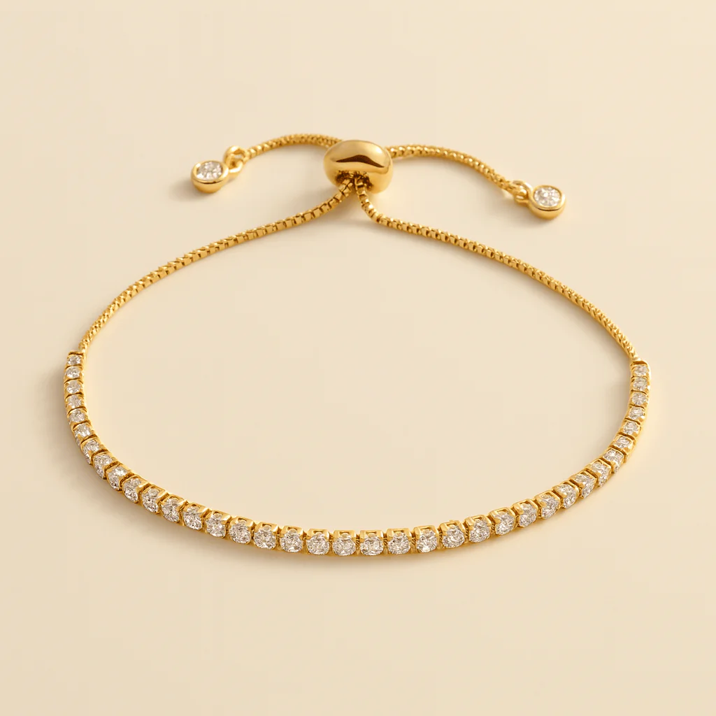 Melly Adjustable Tennis Bracelet - Image 11