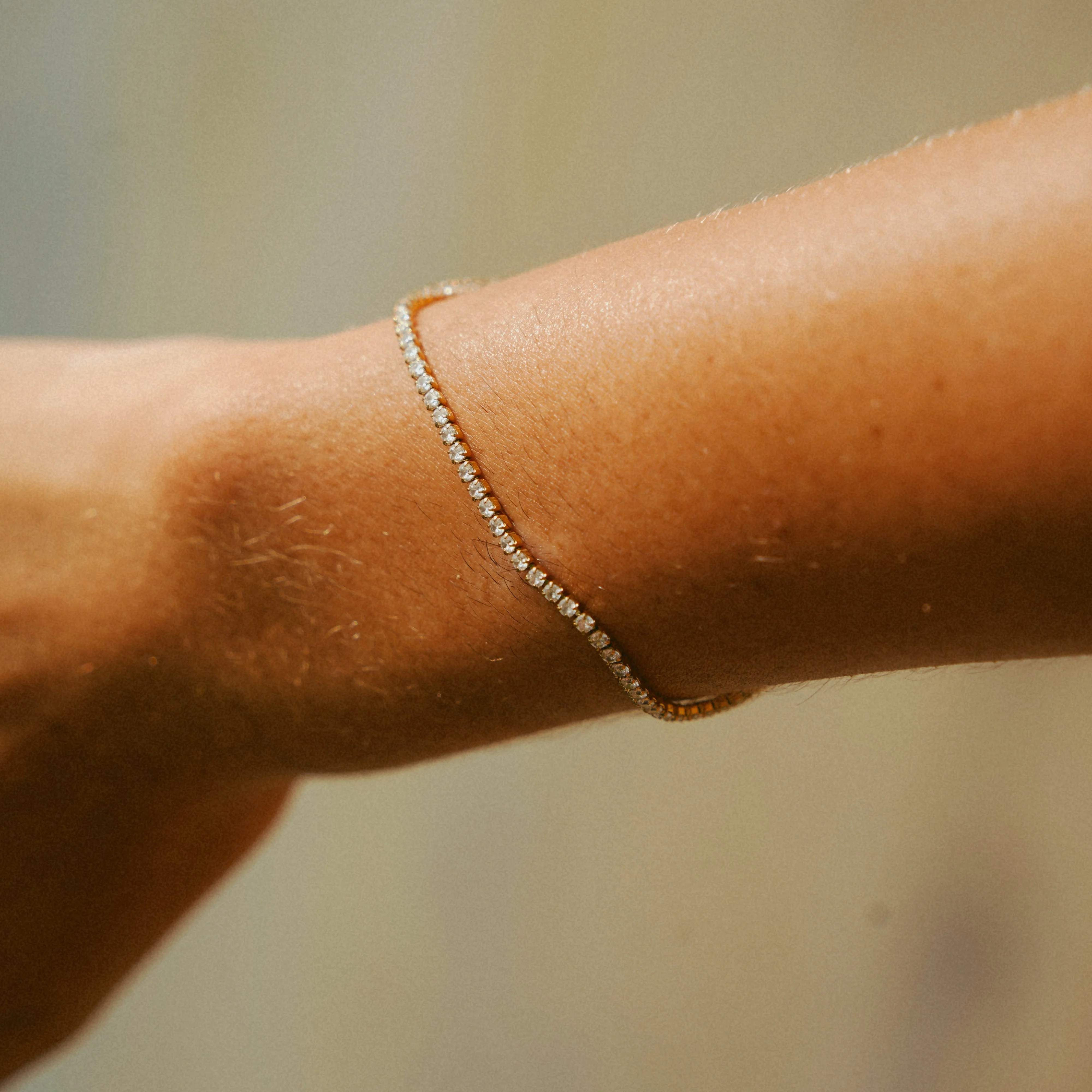 Melly Adjustable Tennis Bracelet - Image 3
