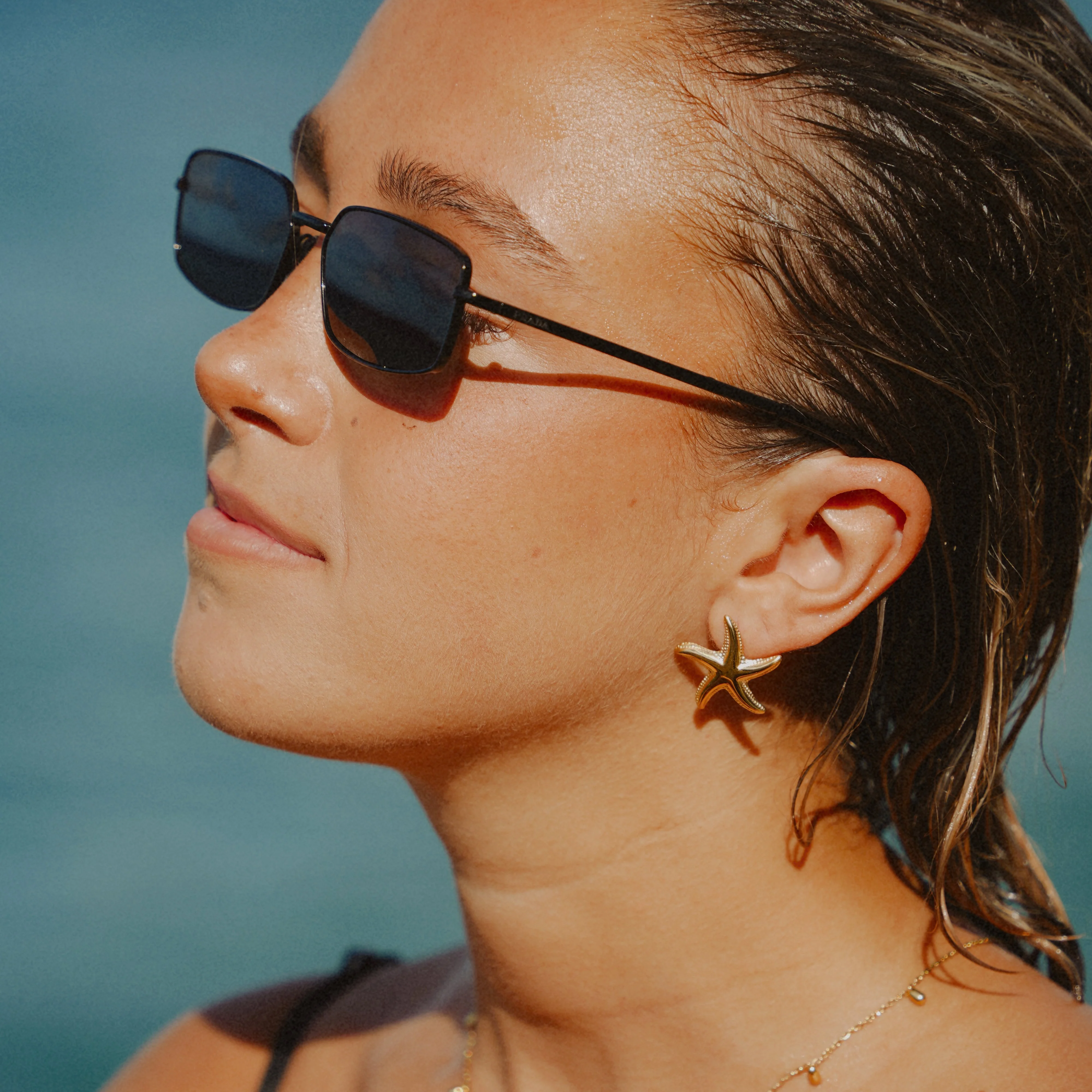 Mini Starfish Earrings - Image 3