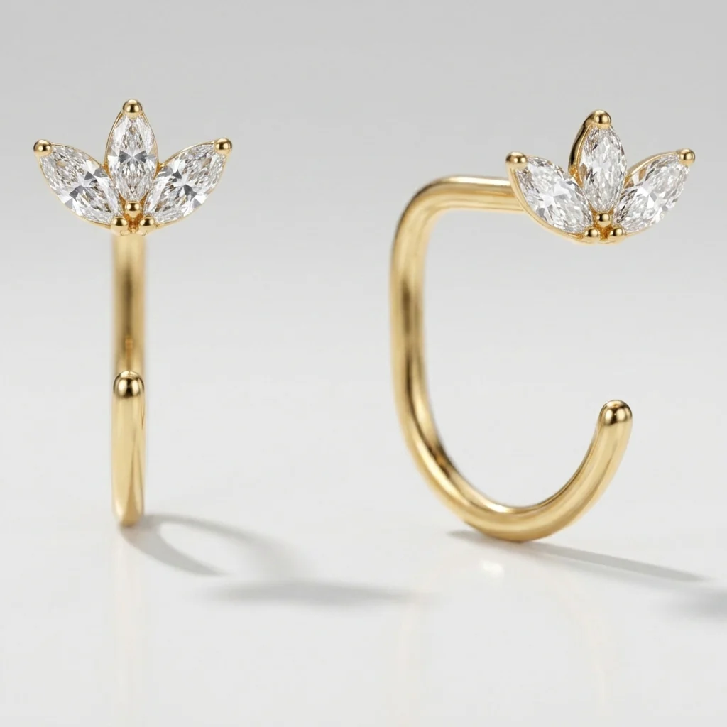 Palm Fruit Comfort Earrings - Image 4