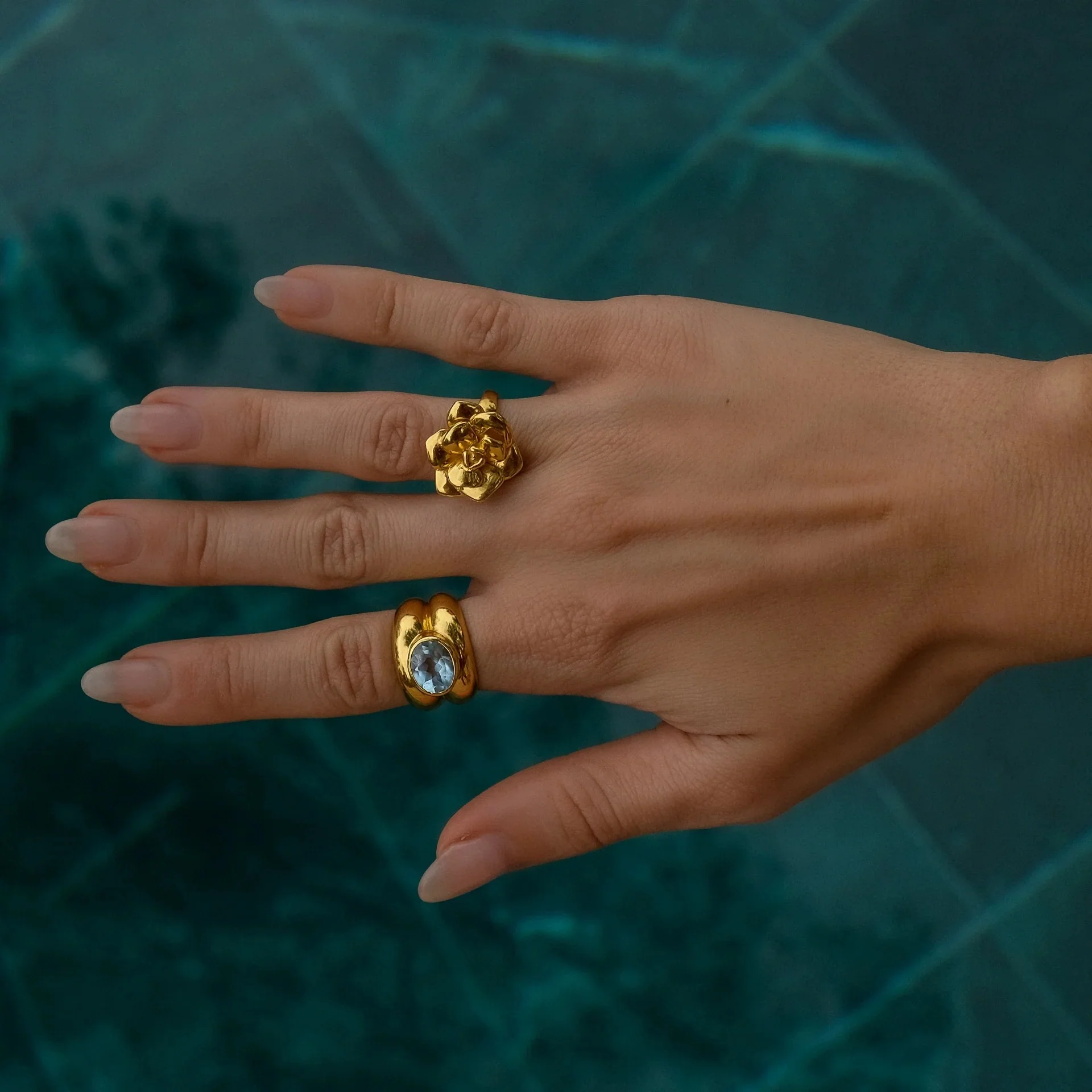 Pua Kala Floral Ring - Image 3