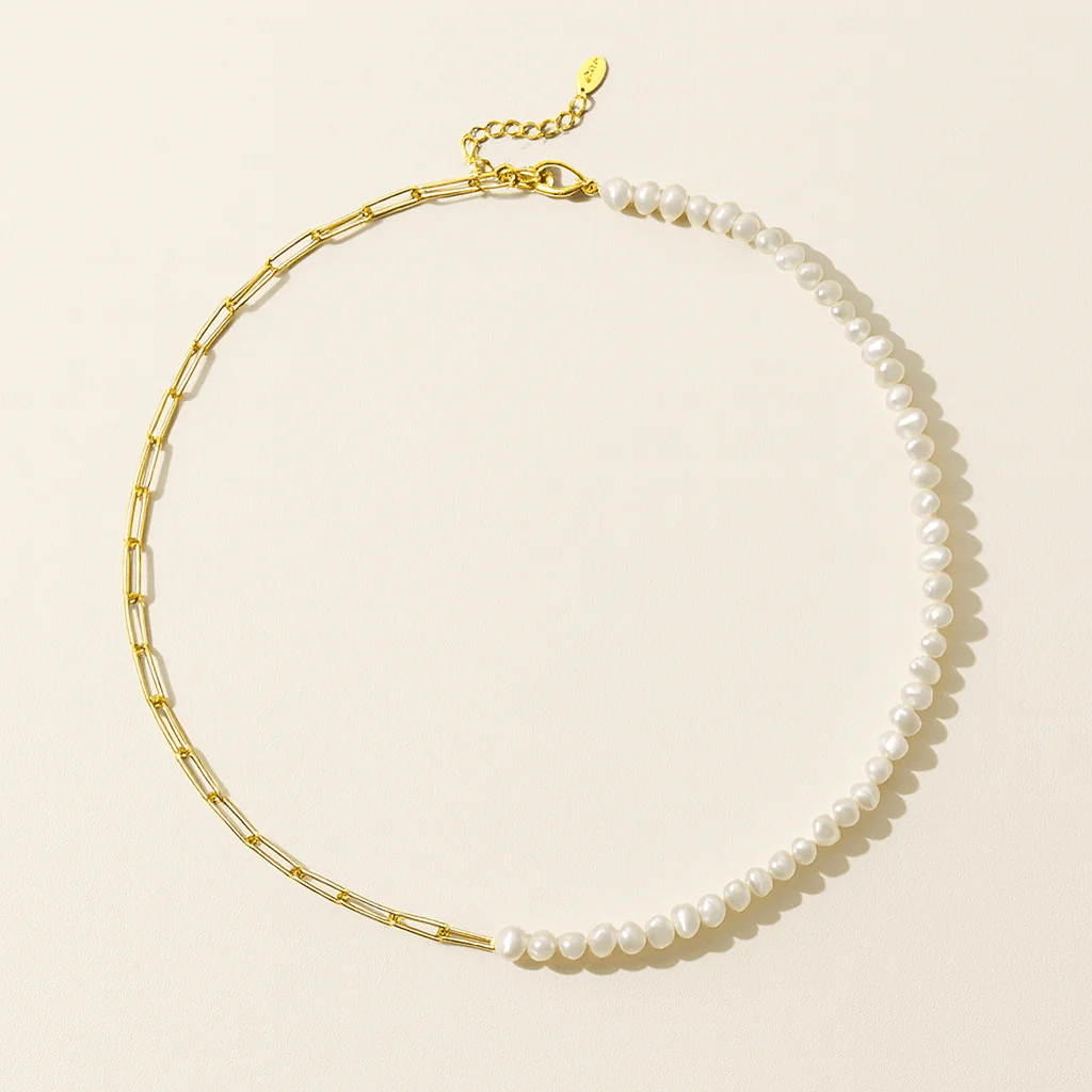 Rhoni® 14K Gold Paper Clip Pearl - Image 10