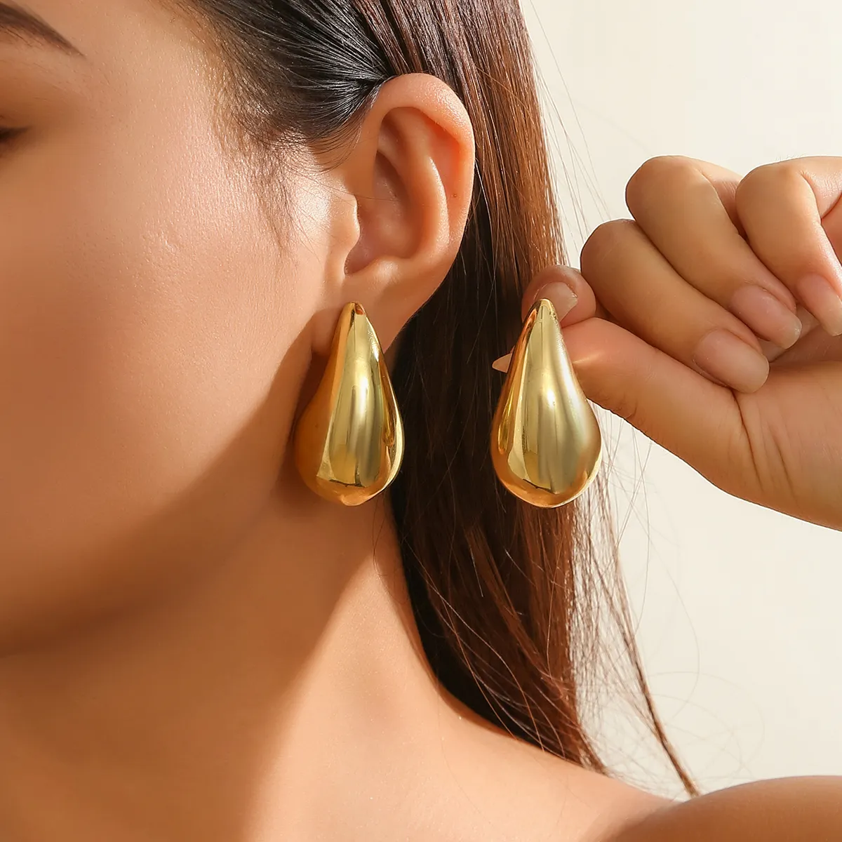 Rhoni® Statement Water Drop Earrings SALE - Image 2