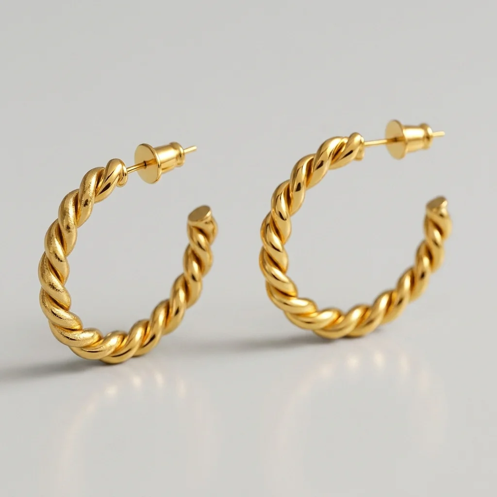 Pastry Hoop Earrings - Image 6