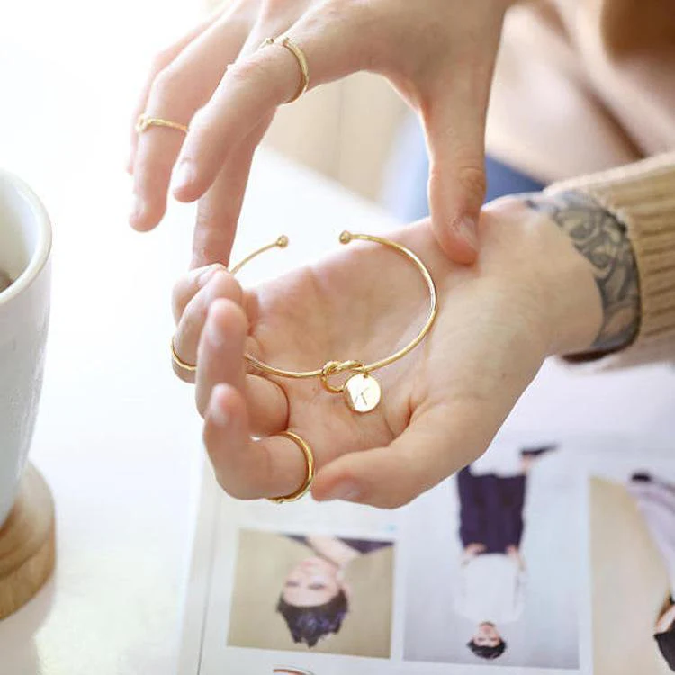 Rosa® Infinity Bangle Bracelet. - Image 7