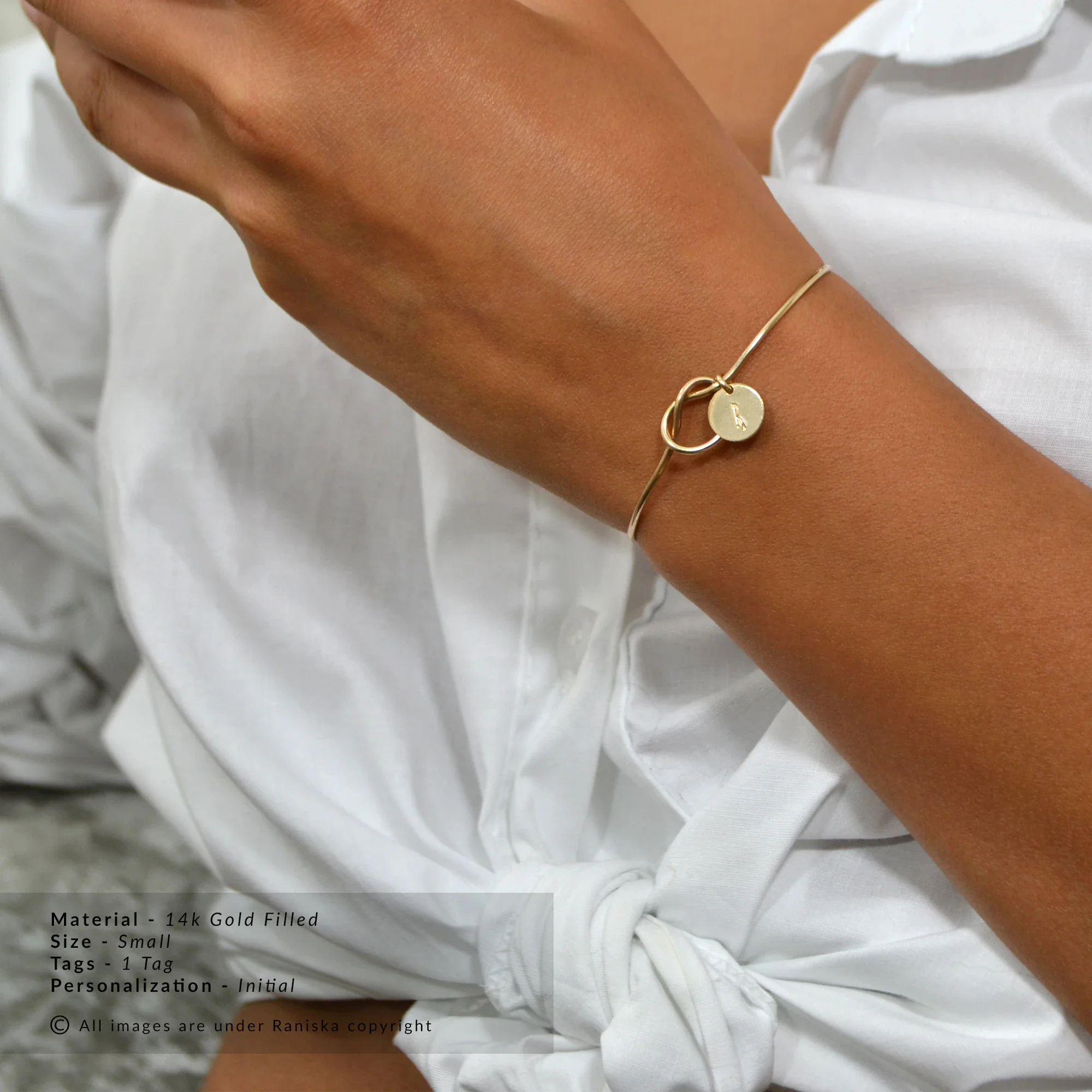Rosa® Infinity Bangle Bracelet. - Image 8