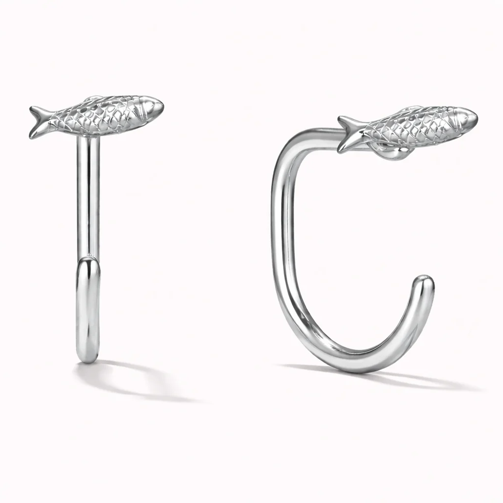 Sardine Comfort Earrings - Image 2