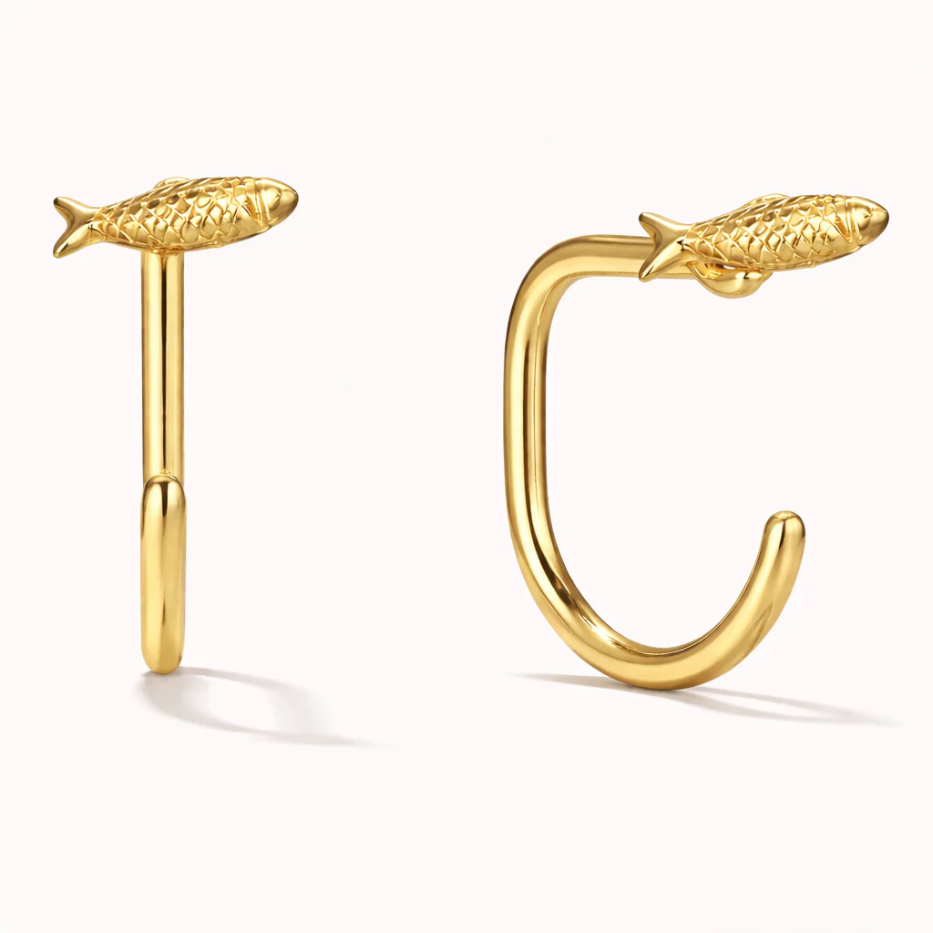 Sardine Comfort Earrings - Image 5