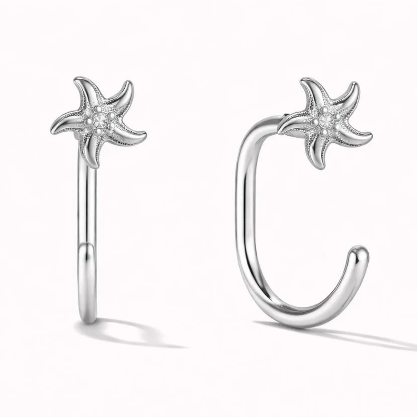 Sea Star Comfort Earrings - Image 2