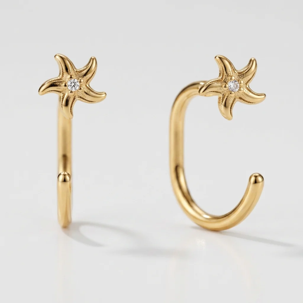 Sea Star Comfort Earrings - Image 4