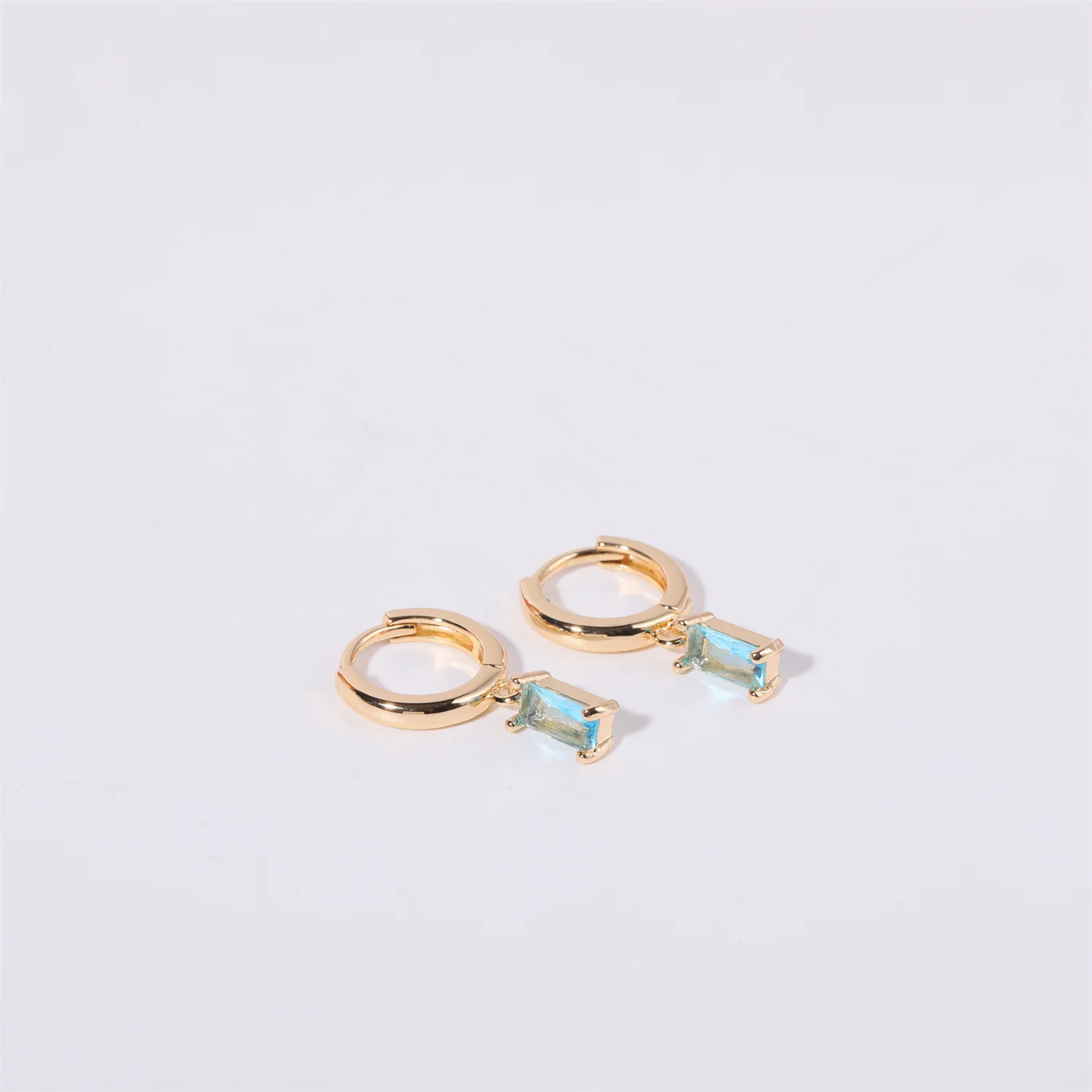 Bella Birthstone Huggies Earrings - Image 11