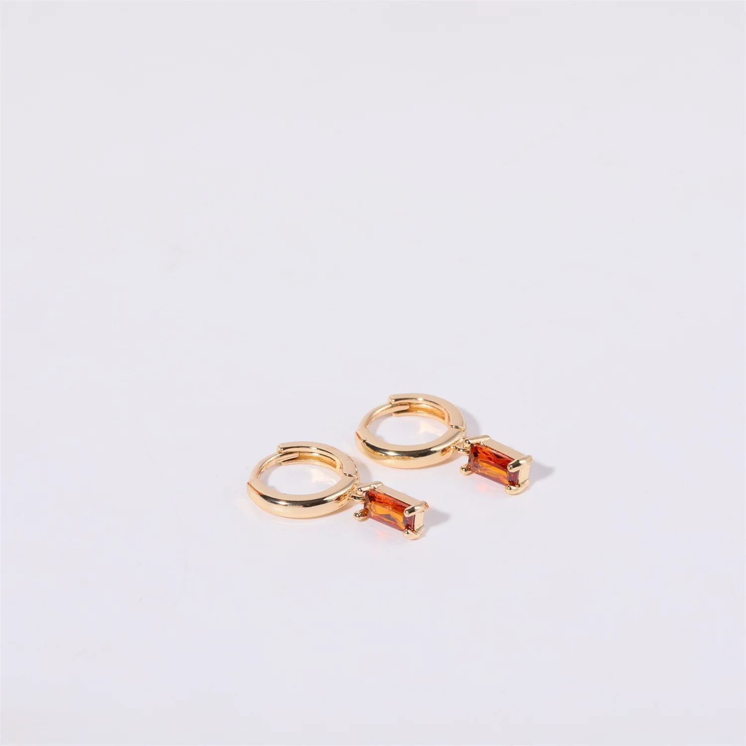 Bella Birthstone Huggies Earrings - Image 12