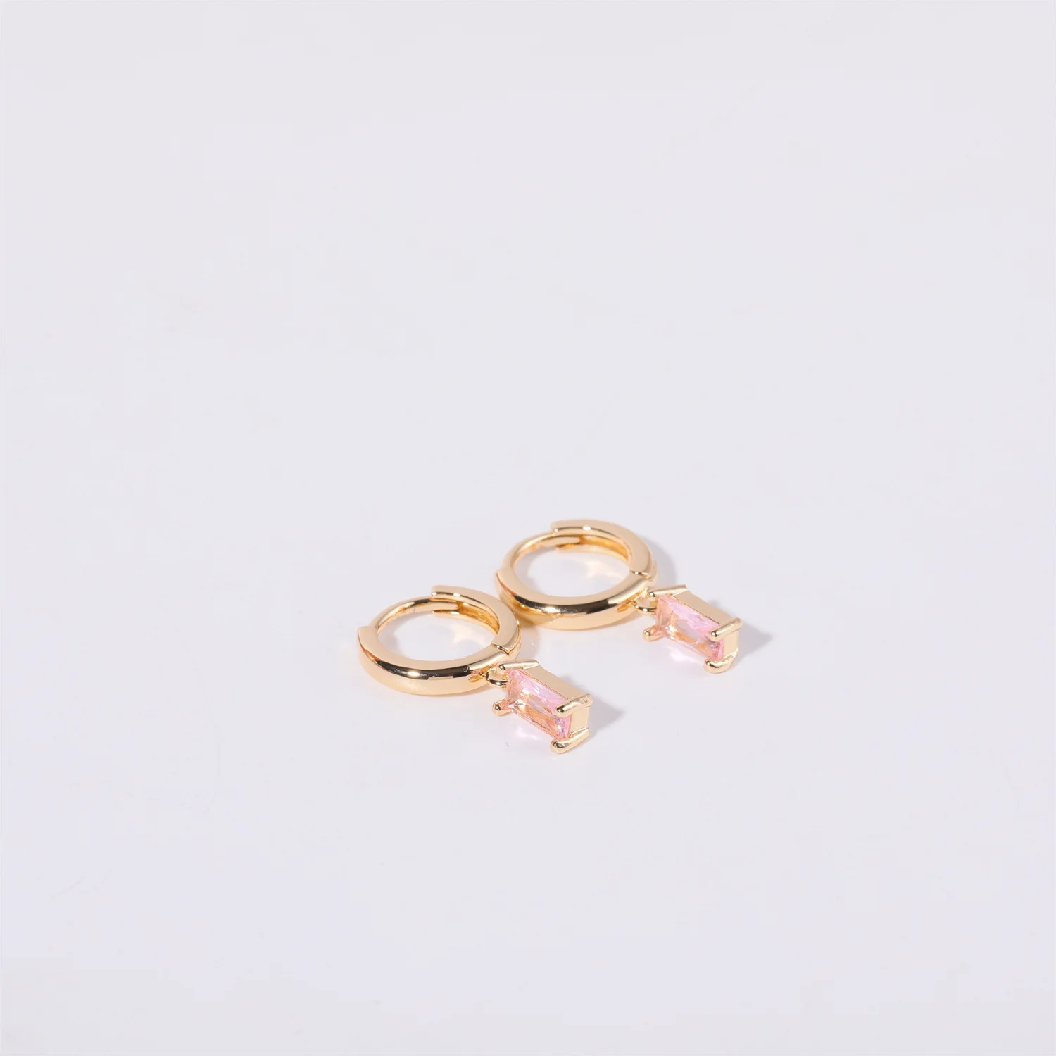 Bella Birthstone Huggies Earrings - Image 15