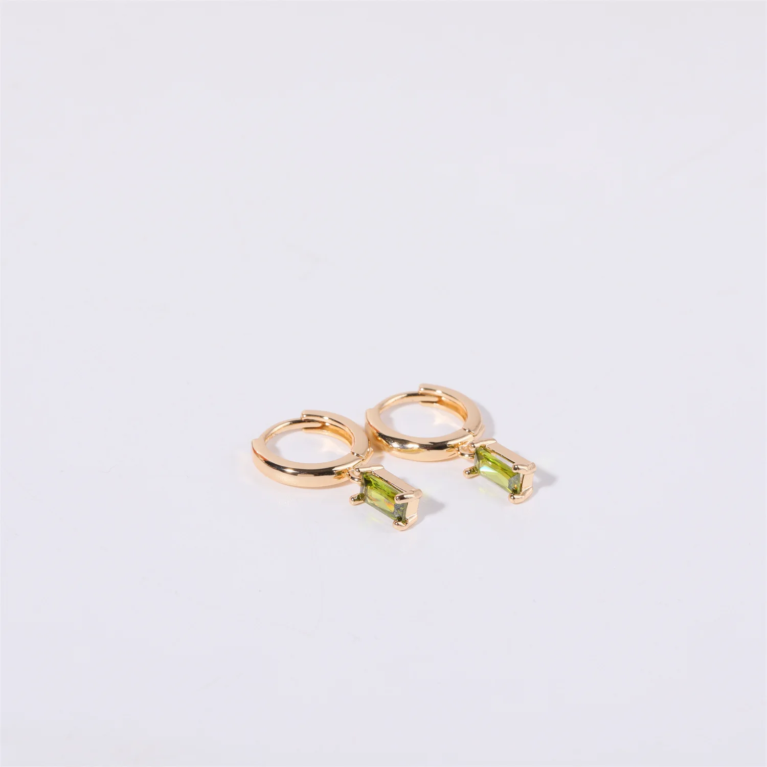 Bella Birthstone Huggies Earrings - Image 9
