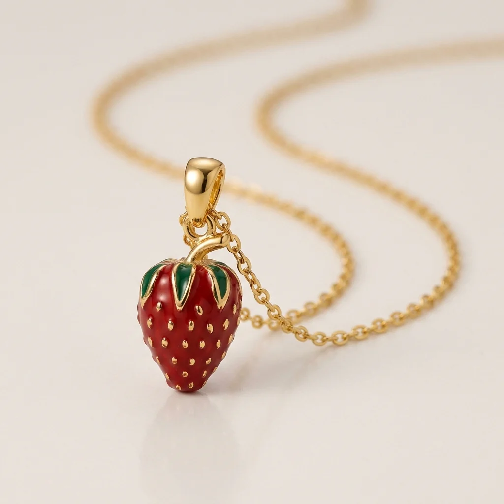 Strawberry Kiss Necklace - Image 6