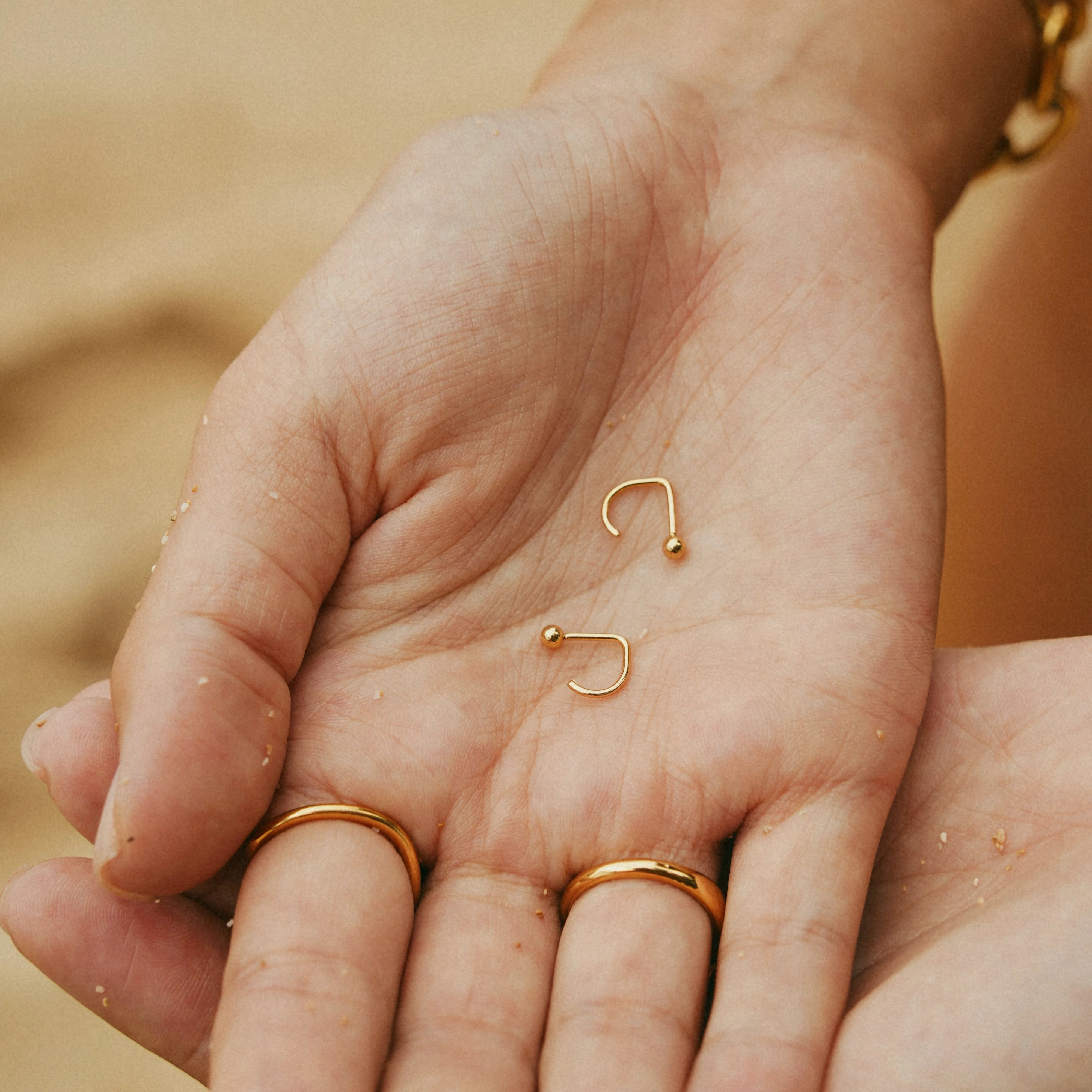 Sun Dot Comfort Earrings - Image 4