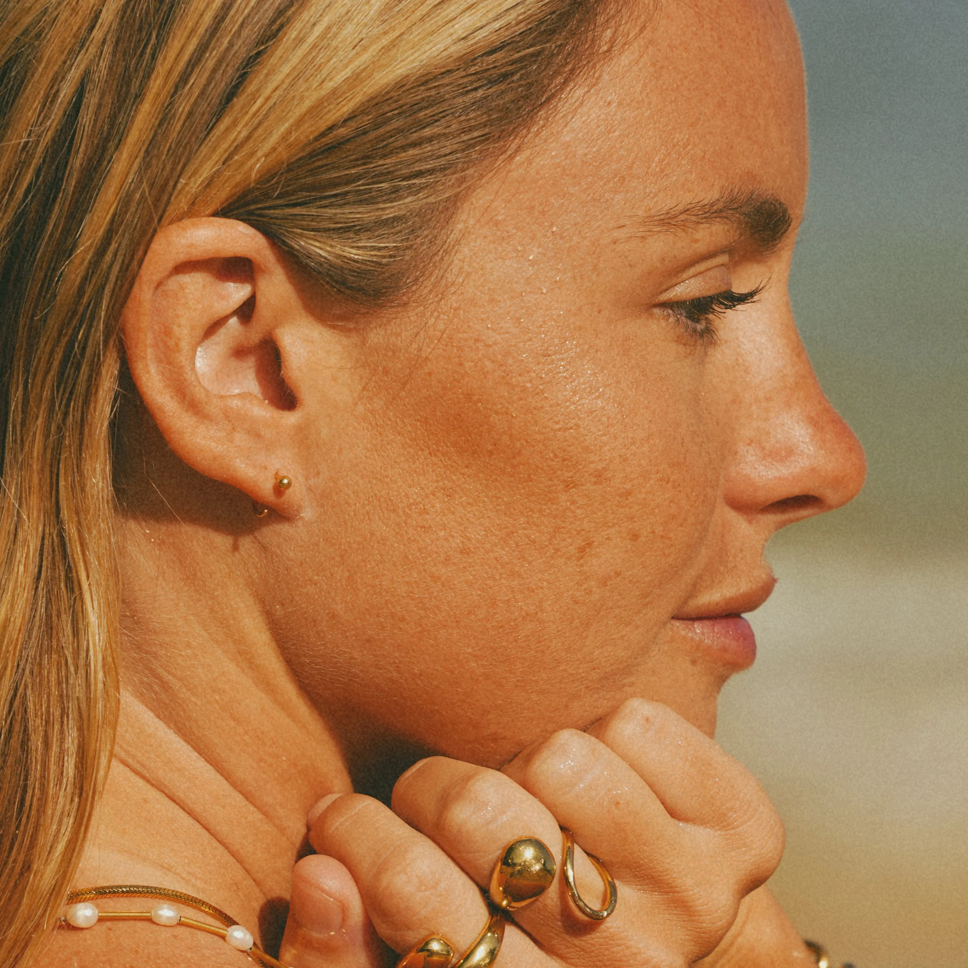 Sun Dot Comfort Earrings - Image 5