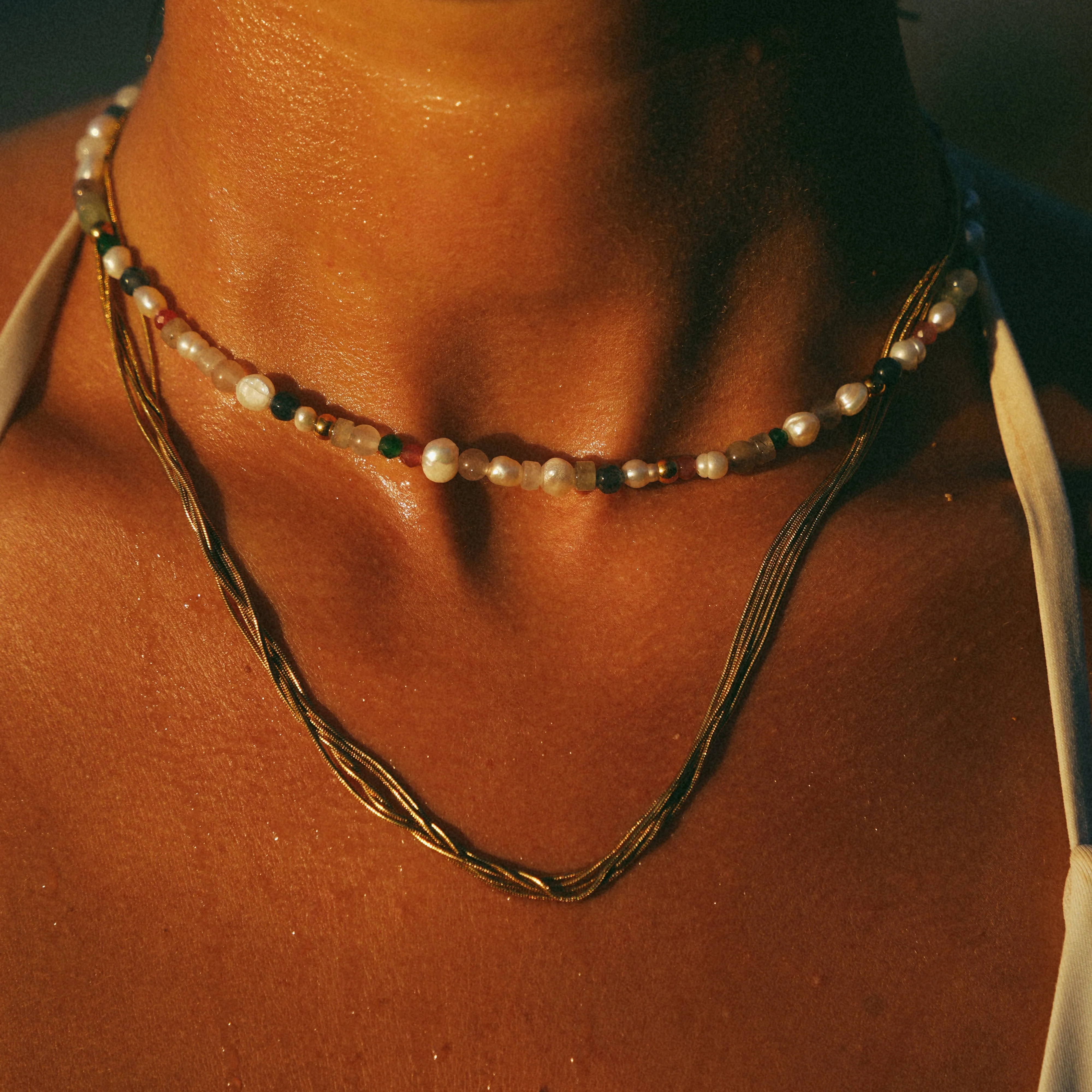 Tropicana Pearl Necklace - Image 3