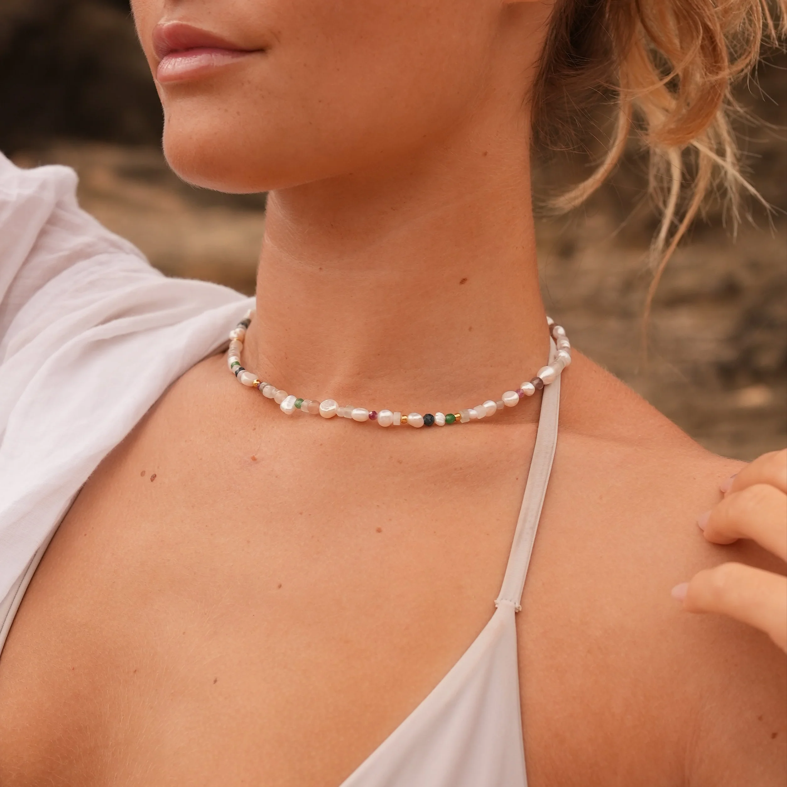 Tropicana Pearl Necklace - Image 8