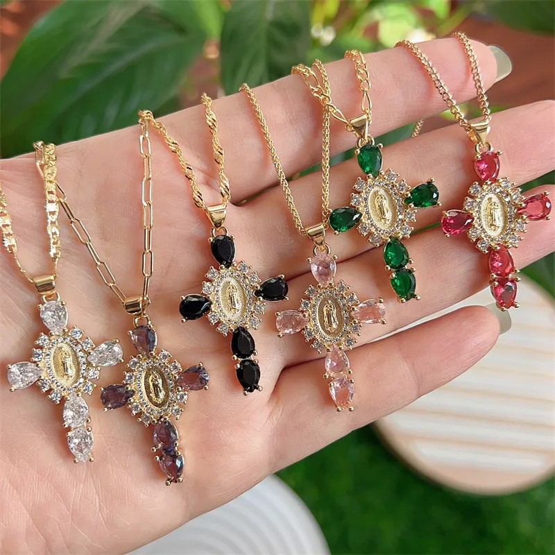 Valerie® Virgin Mary Cross Pendants (Bundle) - Image 8